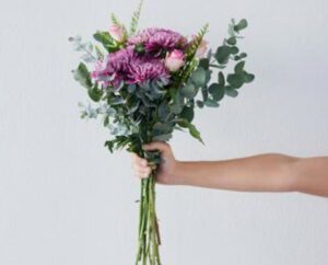 værtsgave-blomster