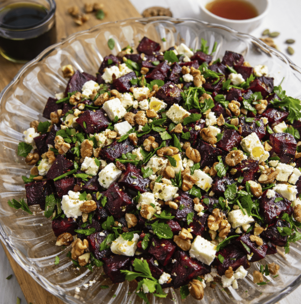 Rødbedesalat med feta