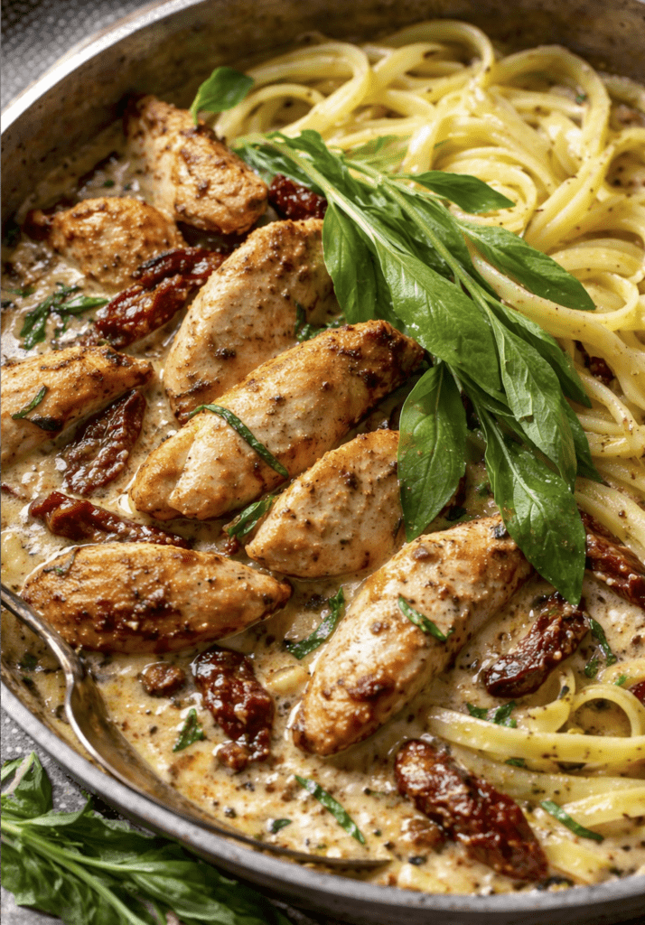 Saftig estragon kylling