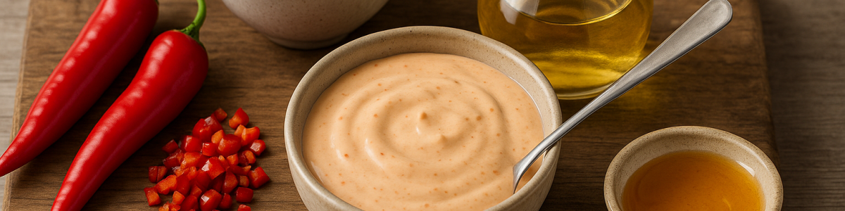 Hjemmelavet chili dressing